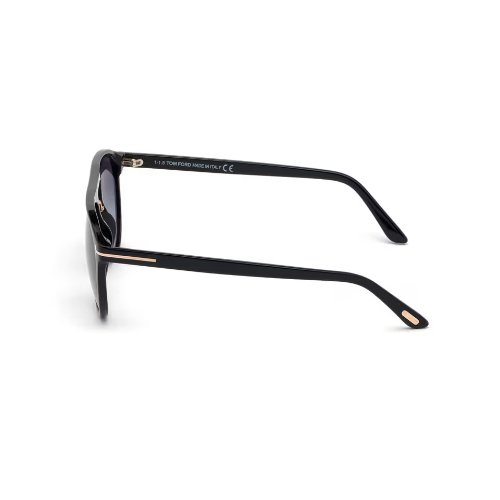 Tom Ford 0697 01W Eyewear Black Aviator Sunglasses